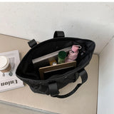 Women's Casual Nylon Tote Bag Large Shoulder Shopper Handbag