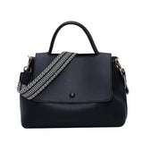 Soft PU Leather Shoulder Bag Women's High Capacity Messenger Bag