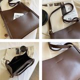 Large Capacity Women Bags Shoulder Bags PU Leather Female Tote Bag