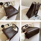 Large Capacity Women Bags Shoulder Bags PU Leather Female Tote Bag