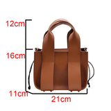 Rivet Shoulder Bags For Women Solid Messenger Bags Vintage Lady HPS1049