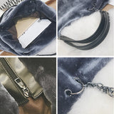 Plush Women Shoulder Bag High Capacity Totes Bags Hot Winter HPS971