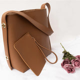 PU Leather Shoulder Bags Bucket Bag Ladies Tote Bags HPS953