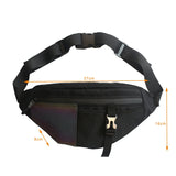 Waterproof Reflective Waist Bag Hip Hop Chest Bag Funny Pack HPS1195