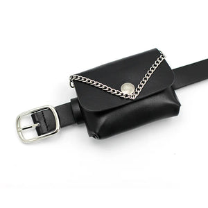 Mini Waist Bag PU Leather Fanny Pack Women Bag HPS1191
