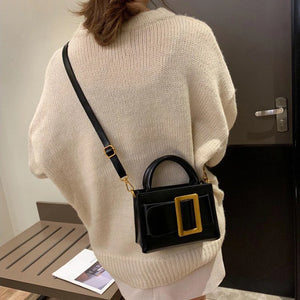 Retro PU Leather Women's Small Flap Bag Shoulder Bags