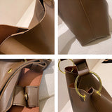 Women's PU Leather Shoulder Bag Large Capacity Handbag Lady HPS1037