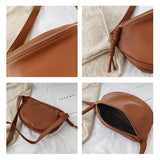 Women's Solid Waist Bag with Wide Strap, PU Leather Belt Pack