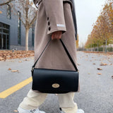 Vintage PU Leather Shoulder Bag Mini Square Lady Handbag HPS1036
