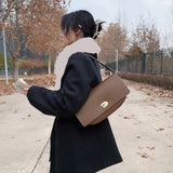 Vintage PU Leather Shoulder Bag Mini Square Lady Handbag HPS1036