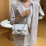 Crocodile Pattern Shoulder Bag Women Handbag PU Leather Flap Lady HPS1024