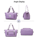 Women Travel Bag Waterproof Dry Wet Separation Gym Yoga Bags