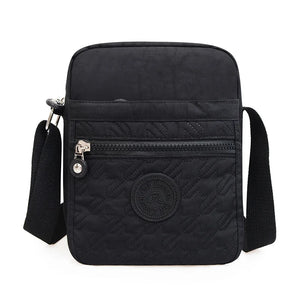 Water Resistant Nylon Shoulder Bag for Women