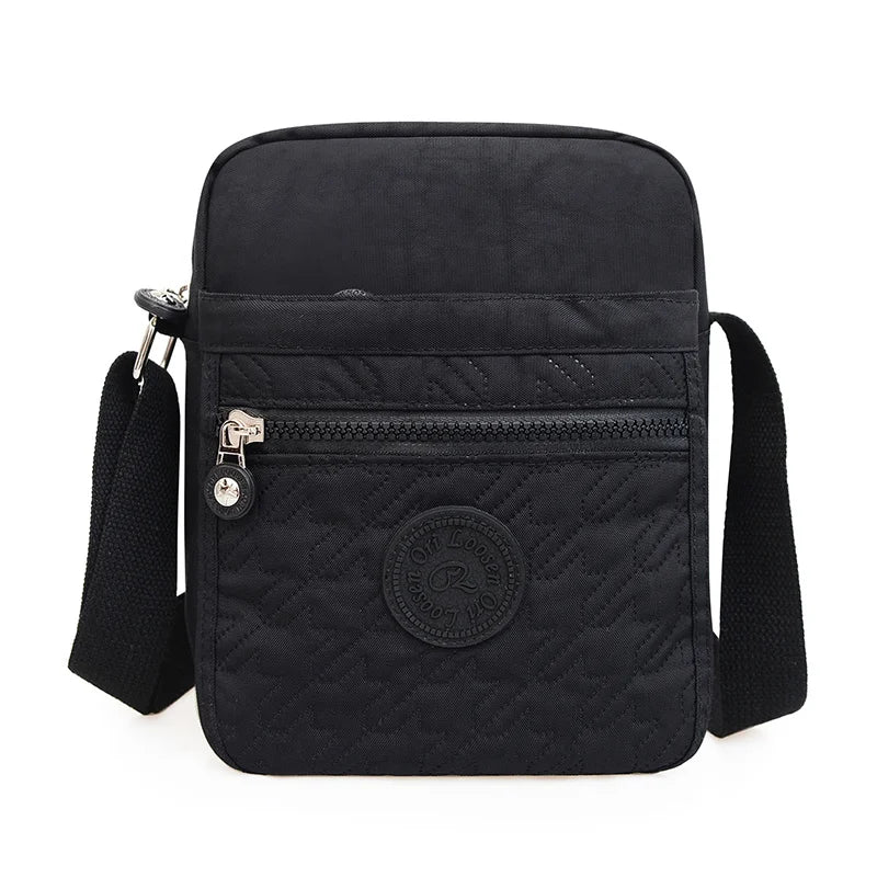 Water Resistant Nylon Shoulder Bag for Women