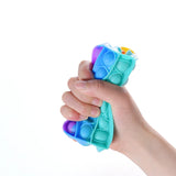 Anti-Stress Silicone Push Bubble Shoulder Bags for Women