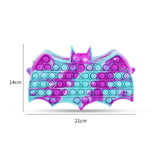 Anti-Stress Silicone Push Bubble Shoulder Bags for Women