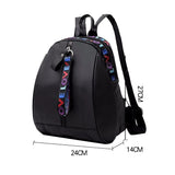 Anti Theft Backpack Waterproof Small Women's Backpack