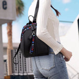 Anti Theft Backpack Waterproof Small Women's Backpack