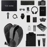 Anti-Theft Laptop Backpack 15.6 Inch Waterproof Travel Urban School Bag
