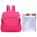Anti Theft Backpack Women Waterproof Nylon Bagpack Mochila Feminina Bags