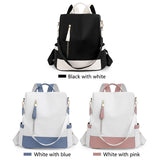 Women's Anti-Theft Backpack Large Capacity School Bags Waterproof Rucksack