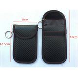 RFID Signal Blocking Car Key Wallet - Anti-Theft Keyless Entry Cover