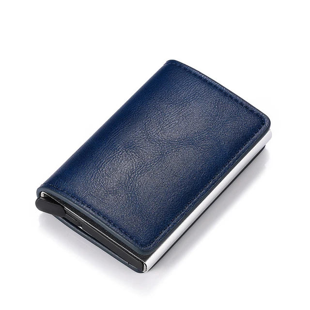 RFID Metal Business Card Holder Wallet Slim Mini Men Women Purse Cardholder