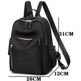 Anti Theft Waterproof Oxford Fabric Backpack for Women