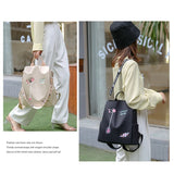 Anti Theft Women Backpack Ladies Daypack Rucksack Lightweight Stylish School Bag