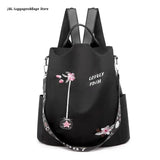 Anti Theft Women Backpack Ladies Daypack Rucksack Lightweight Stylish School Bag