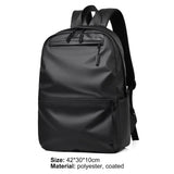 Anti-scratch Polyester Backpack Large Capacity Laptop Bag