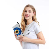 Evil Eye Printed Cosmetic Bag Travel Storage Clutch Makeup Organizer