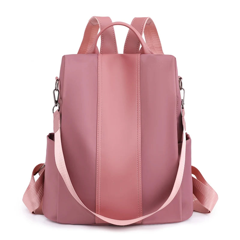 Anti-theft Women's Backpack Oxford Cloth Schoolbag