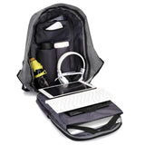Anti-theft Backpack 15.6 inch Laptop Travel Rucksack Large Capacity USB Charge