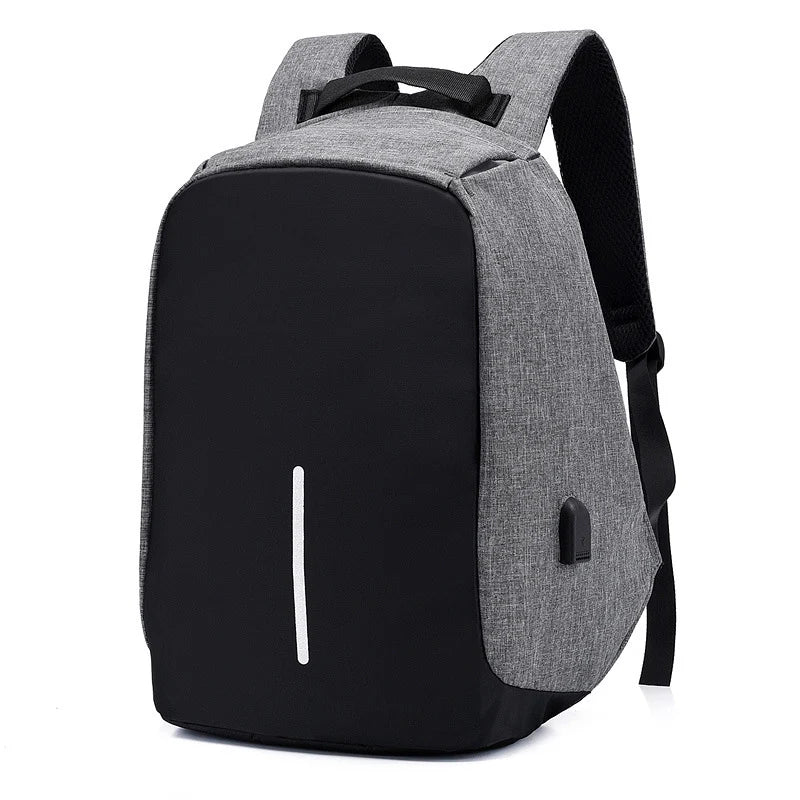 Anti-theft Backpack 15.6 inch Laptop Travel Rucksack Large Capacity USB Charge