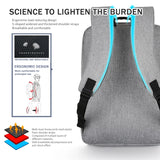 Anti-theft Backpack Bag 15.6 Inch Laptop Men Waterproof Back Pack Large Capacity