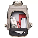 Waterproof Anti-Theft Backpack for Women, Large Capacity Casual Travel Bag