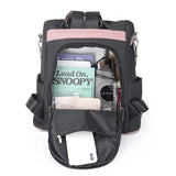 Anti-Theft Backpack Women Multifunctional Oxford Cloth Travel Backpack