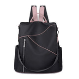 Anti-Theft Backpack Women Multifunctional Oxford Cloth Travel Backpack