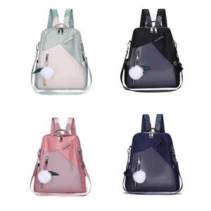 Anti-theft Backpack for Women Girls Shoulder Bag Student Teen Daypack