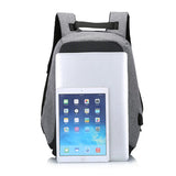 Anti-theft Laptop Rucksack Business USB College School Backpack