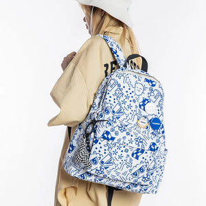 Cartoon Printing Backbag Waterproof Nylon School Bag Teenage Girl Bookbag