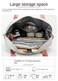 Anti-theft Travel Bag Load-reducing Shoulder Bag 20-35L Foldable Backpack