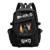 Anti-theft Backpack with Laptop Compartment - Demon Slayer