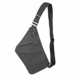 Anti-theft Sling Shoulder Bag Slim Crossbody Waterproof Travel Chest Bag