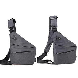 Anti-theft Sling Shoulder Bag Slim Crossbody Waterproof Travel Chest Bag