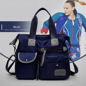 Waterproof Nylon Shoulder Bag Large Capacity Tote Bag