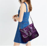 Waterproof Nylon Shoulder Bag Large Capacity Tote Bag