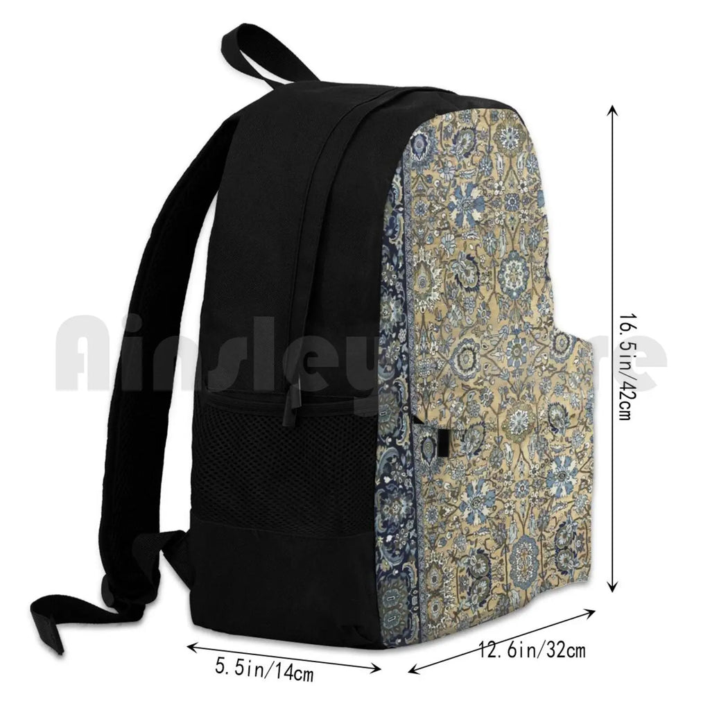 Persian Sultanabad Rug Print Backpack