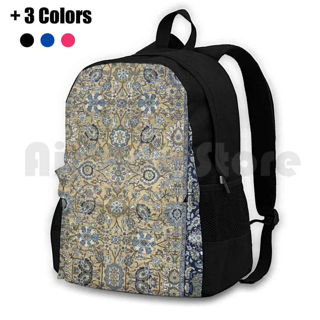 Persian Sultanabad Rug Print Backpack